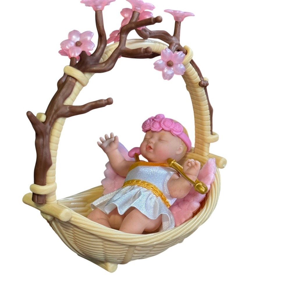 ZURU Mini Baby Sweet Hearts Cupid Baby Cherub Cherry Blossom Basket Bow & Arrow